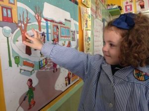 Con ayuda de láminas, aprendemos cosas acerca del Invierno 