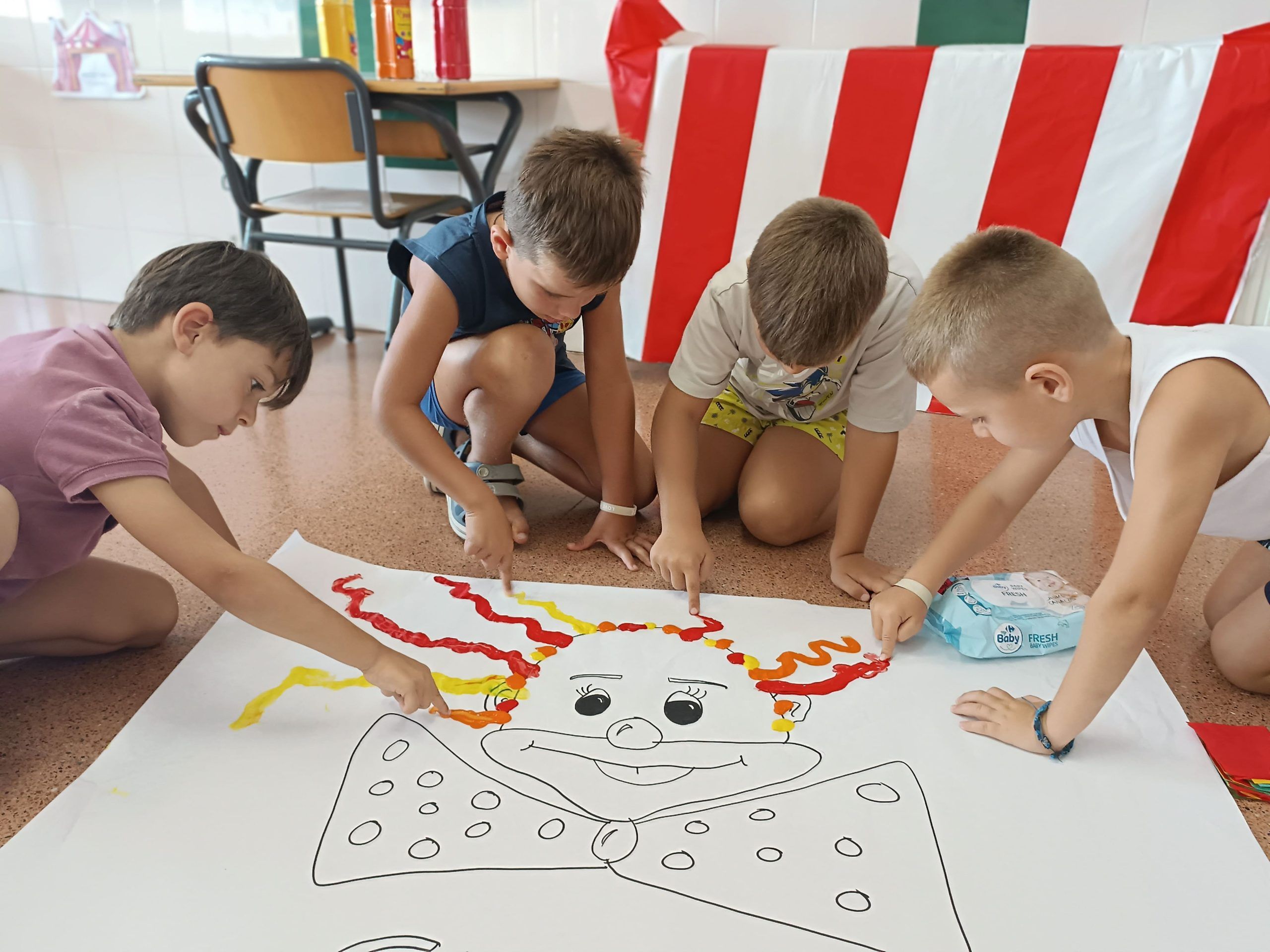 Risas, colores y nuevos amigos en el circo de Alonai